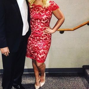 Red Calvin Klein Dress